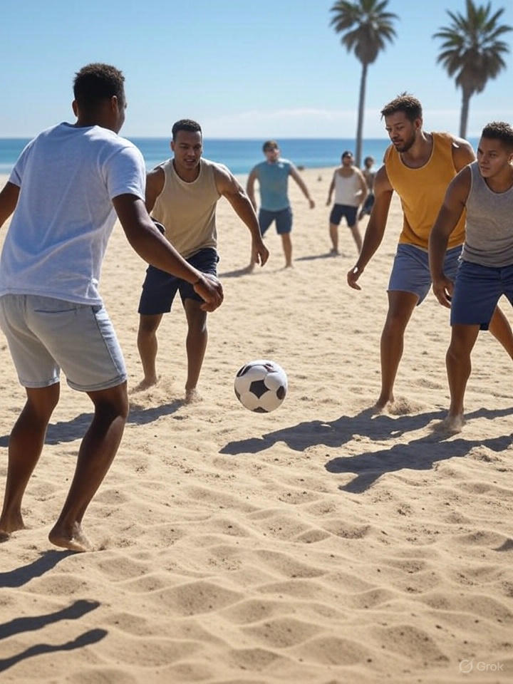 Football Beach