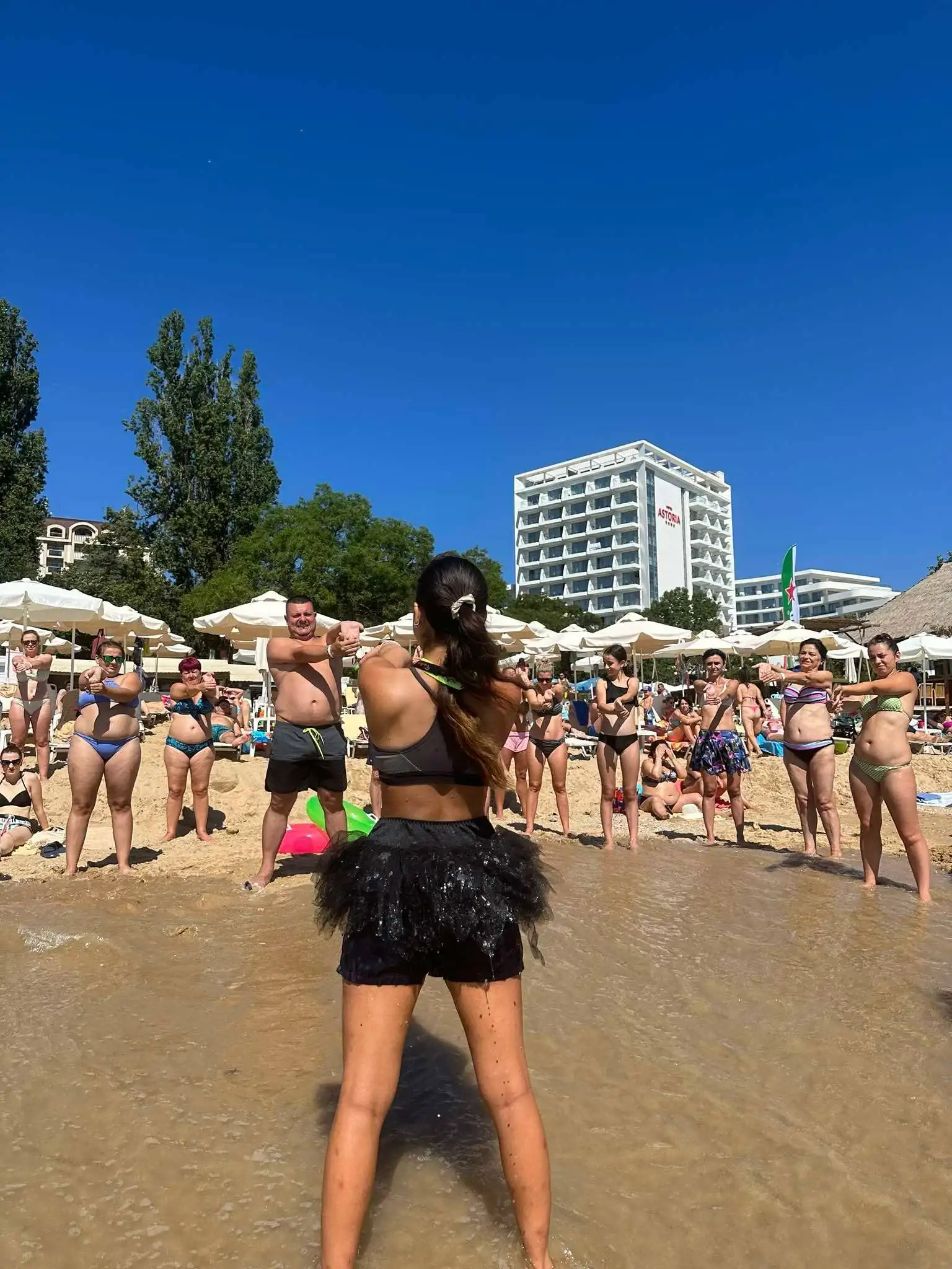 Beach gym